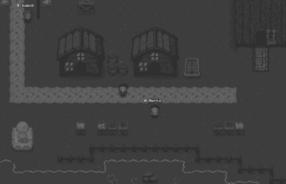 Preview of the Affekt Town demo, a town of NPCs with moods and memory